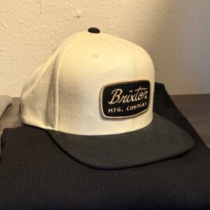 Brixton Black and Cream Hat